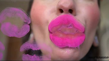 Deep Pinky Sugar Kiss Spit Fetish Kissing