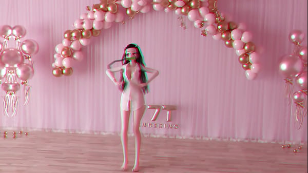 MMD Nezuko dançando ao som do mc poze anos anos 80s