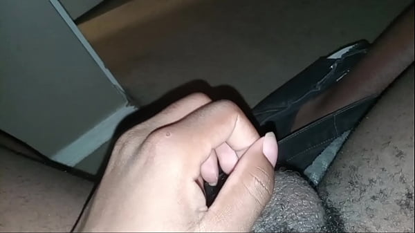 Massaging and rubbing balls while I woke up out...