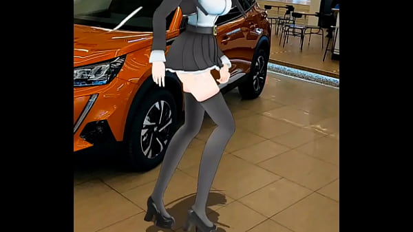 Dancing Sexy Anime girls in Augmented Reality