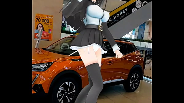 Dancing Sexy Anime girls in Augmented Reality