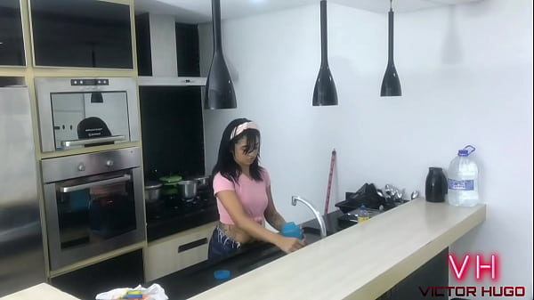Young Maid Sucking My Cock