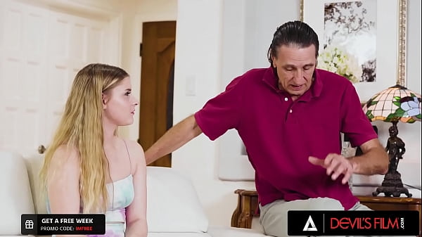 Mature Man Learns The Babysitter How To Fuck His HUGE Dick Like A Slut