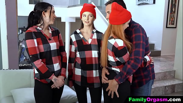 FamilyOrgasm - Teen Plows her Step Dad at Family Meeting