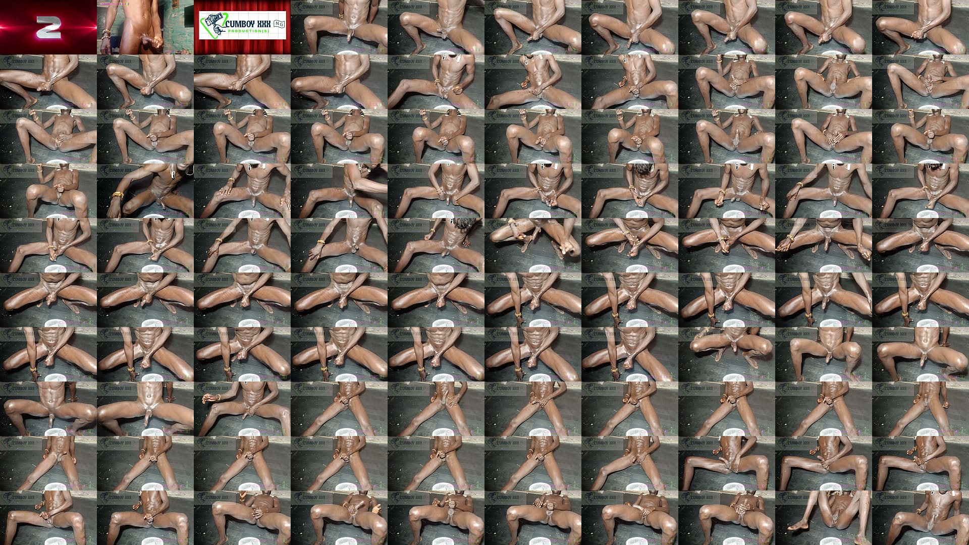 Cumboy trying to get his dick hard again after masturbating 5 times :Bonus Footage 预览图
