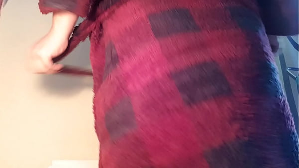 Big Booty British Crossdresser Shaking Ass For Mistress