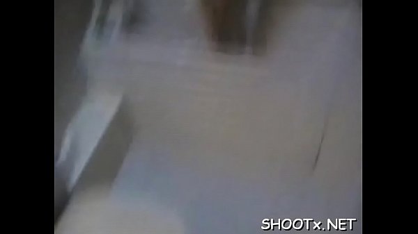 Slim jim tasting from nasty teen brunette chick...