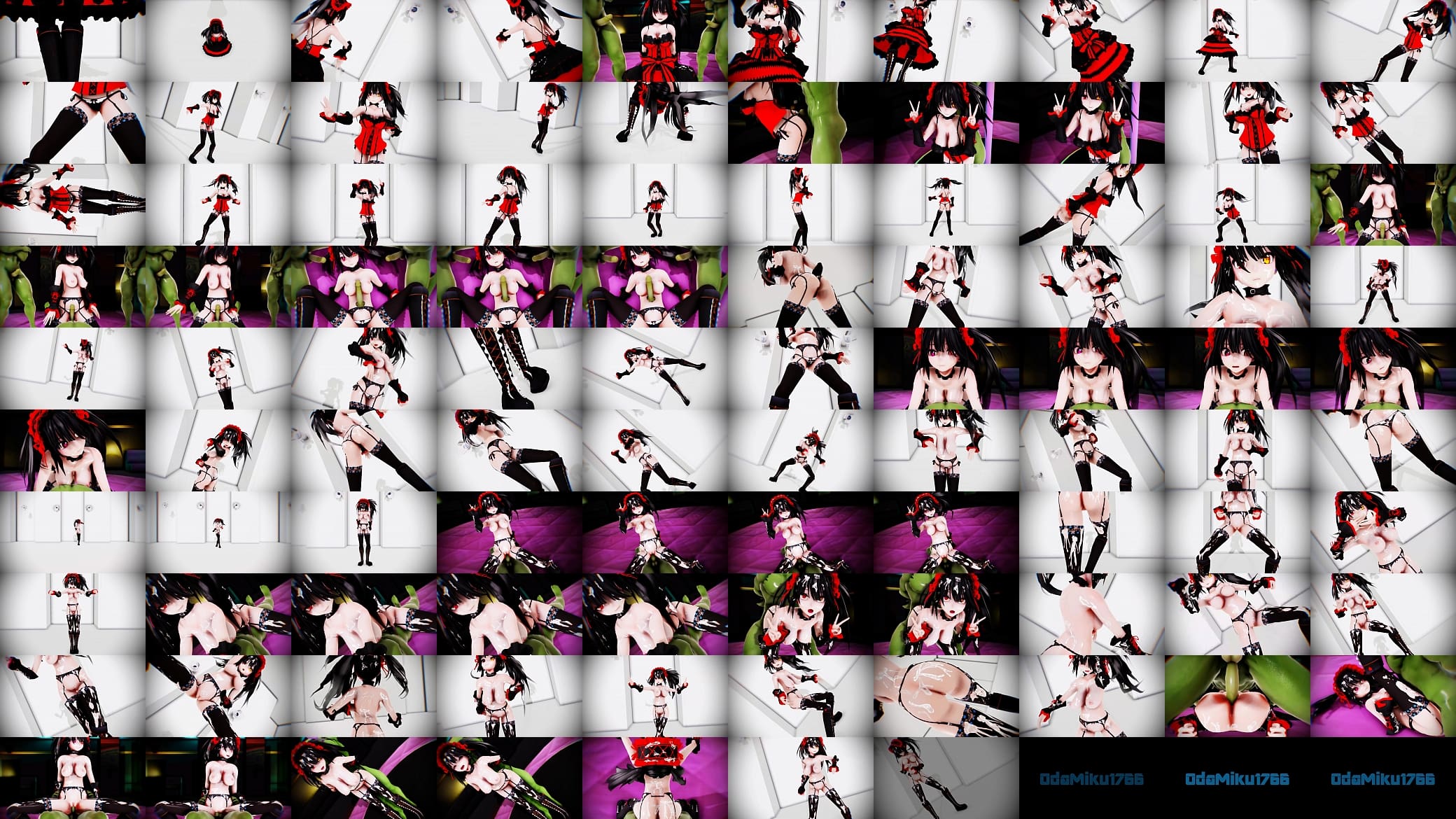 [20190331][MMD]XXXDance Kurumi tokisaki k. B 预览图