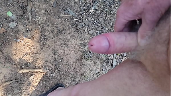 Me Cumming In The Woods 070125 3