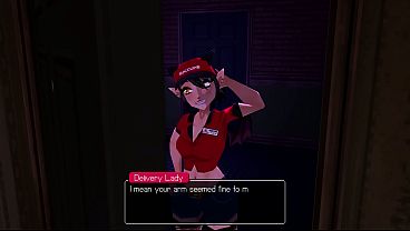 Meeting A SEXY DELIVERY GIRL AND FUCKING A DEMON SEX TOY! - SuccuPie