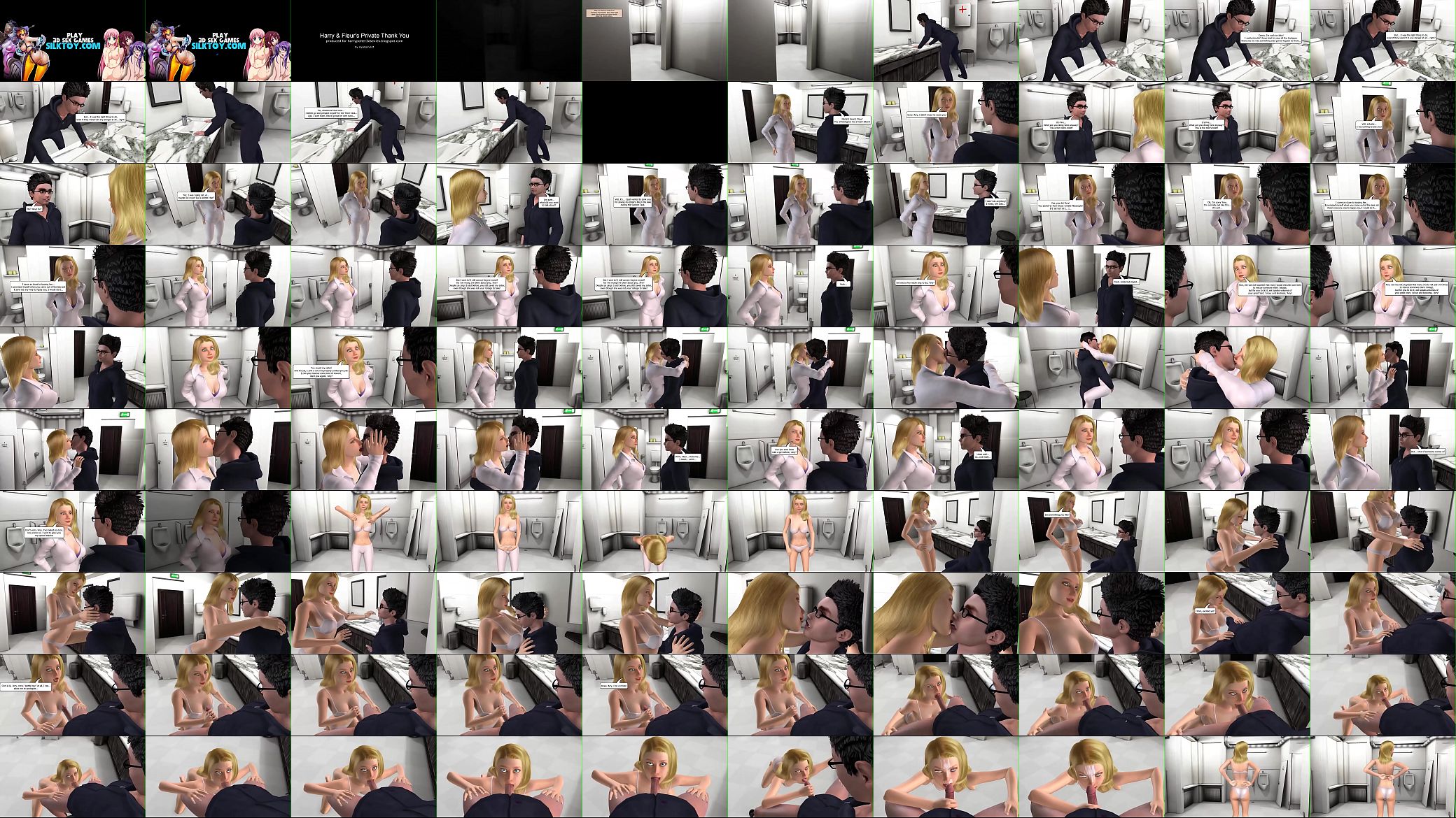 3d horny blonde fuck sex game 预览图