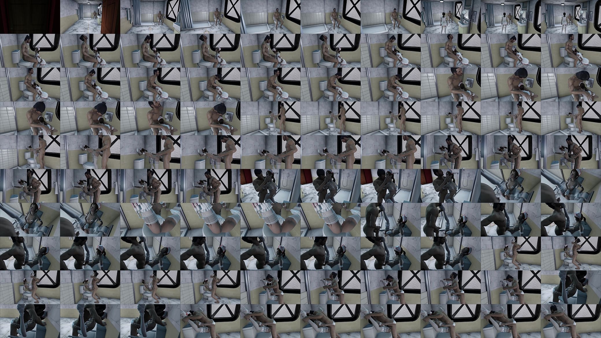 Fallout 4 Nurse fucked in the toilet 预览图