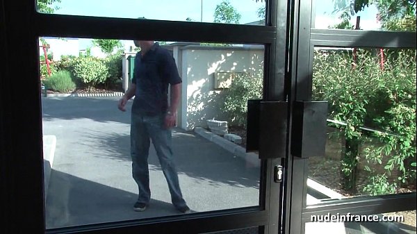 Amateur redhead hard anal fucked and fisted by the taxi driver outdoor