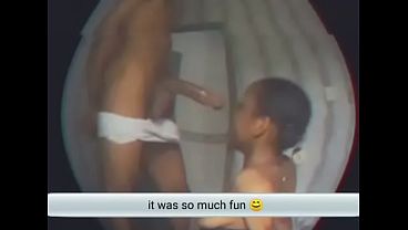 This Model sucks her Managers Long dick better than other Model