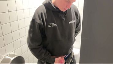 I Sucked His Big Cock at Public Toilet