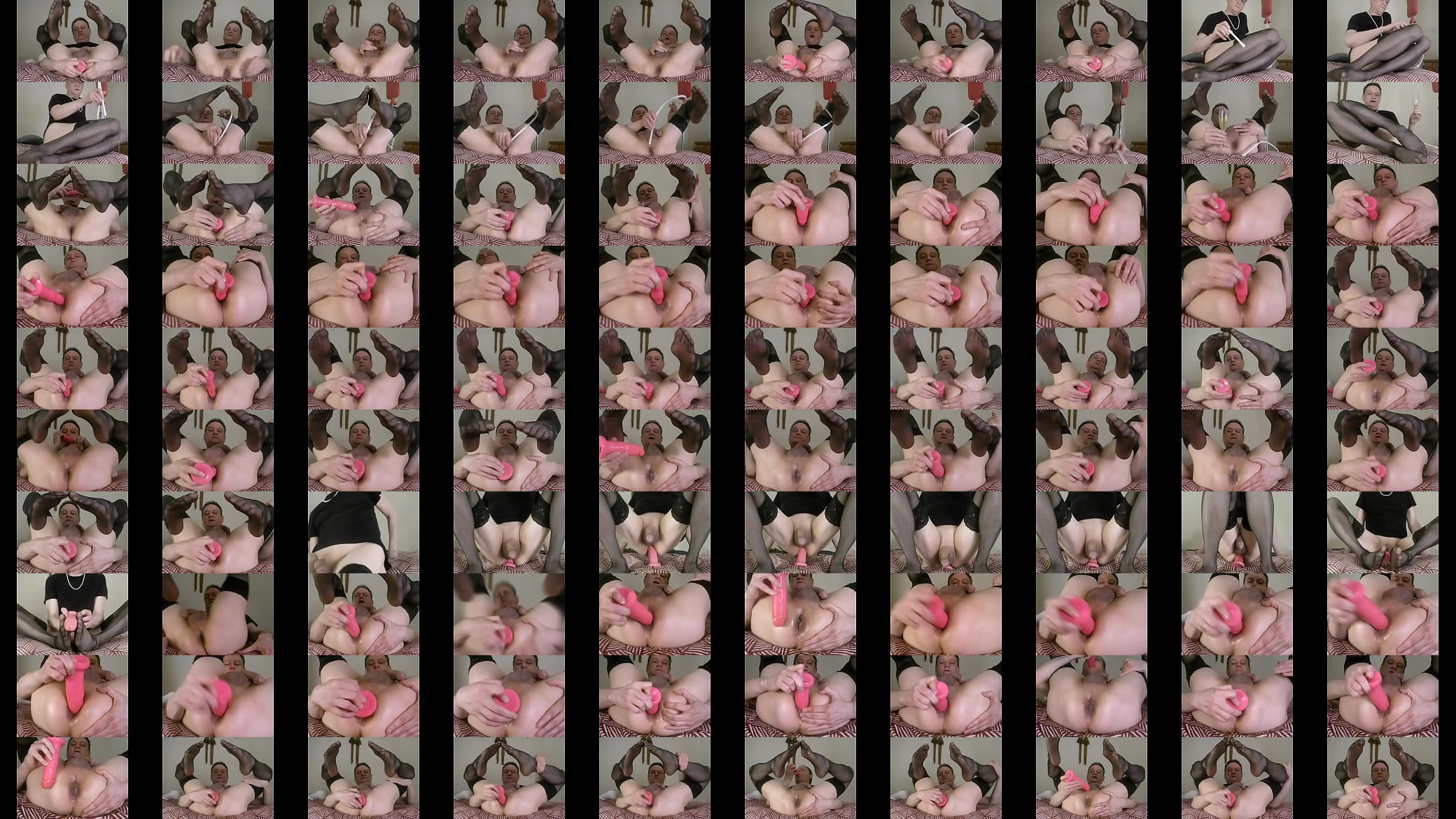 Last piss and dildo session for these stockings 预览图