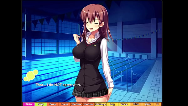 Download Video - Tenioha&excl; Girls Can Be Pervy Too&excl; - Ami Love Route 3 - Swimming and Shagging