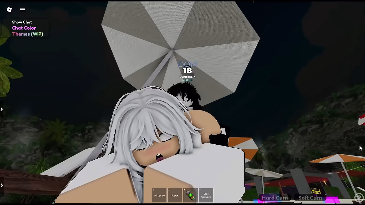 Roblox Cheating wife fucked on the beach while husband isnt looking