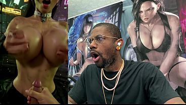 Cloud Gets Nervous Cumming All Over Tifa, AI Generated