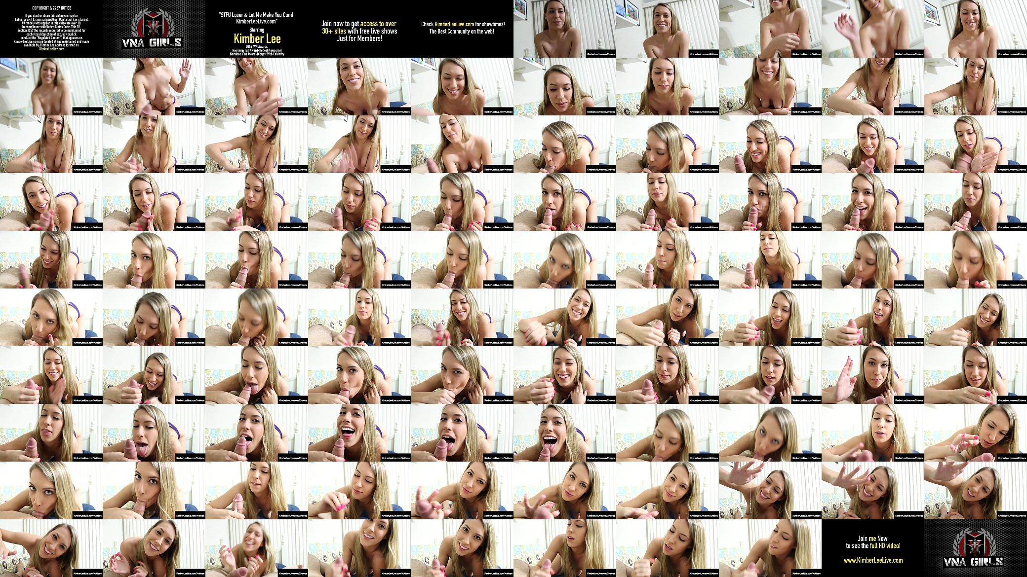 STFU Loser &amp; Let Me Make You Cum! KimberLeeLive.com 预览图