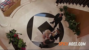 Blonde Slut Anal Interracial Gangbang - Bella Jane