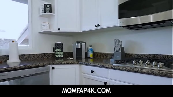 MomFap4K - Stepson Tries To Help Stepmom But The Nip Slip Is Distracting- Tricia Oaks