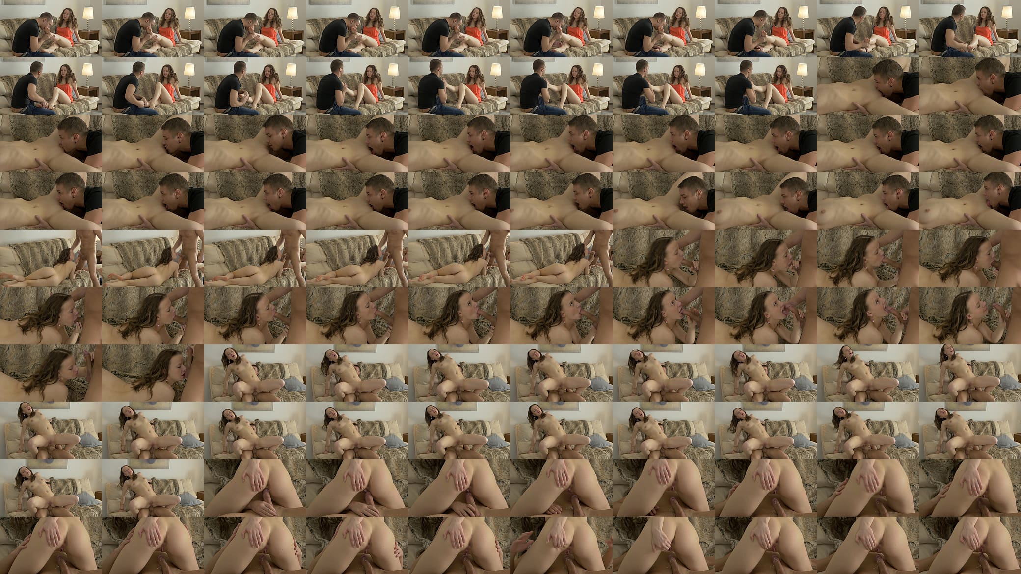 Hot Doggystyle Anal Sex on the Sofa 预览图