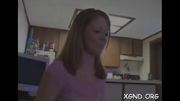 Salacious Ashley with great natural tits endures hard ramming