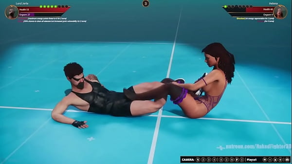 Lord Jerle VS Helena (Naked Fighter 3D)
