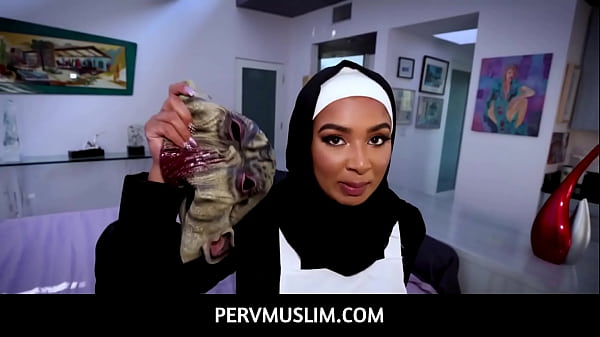 PervMuslim  - Hot muslim Teen In Hijab New To Work And Ready To Fuck