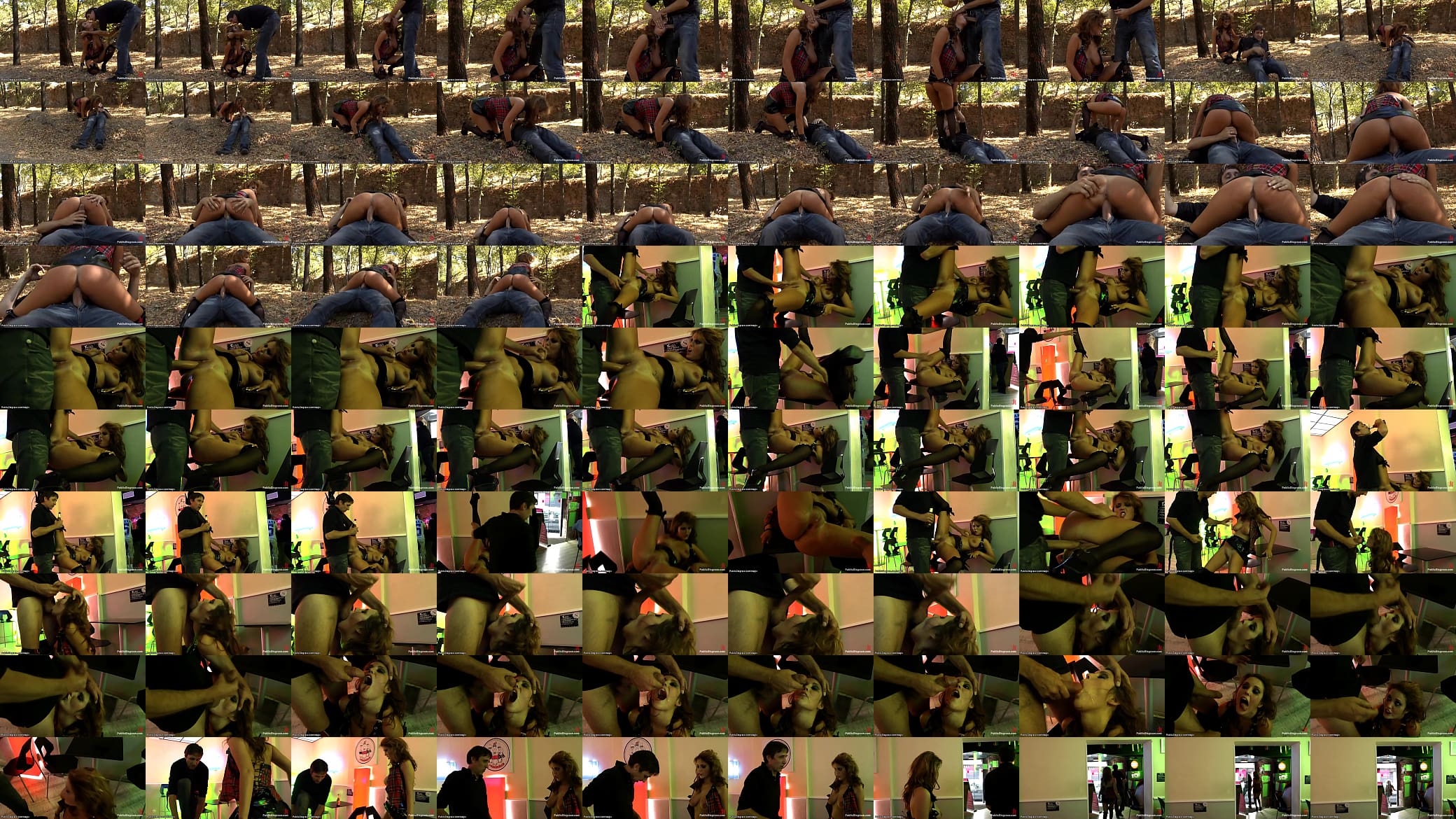 Busty European fucked at public places 预览图