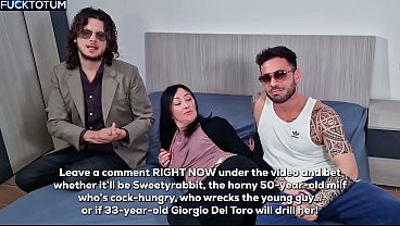 Mature Pornstar Tests New Actor in Hard Male Casting