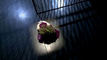 Katwoman Jennifer Dark Prowls Into A Prison Cage 3way