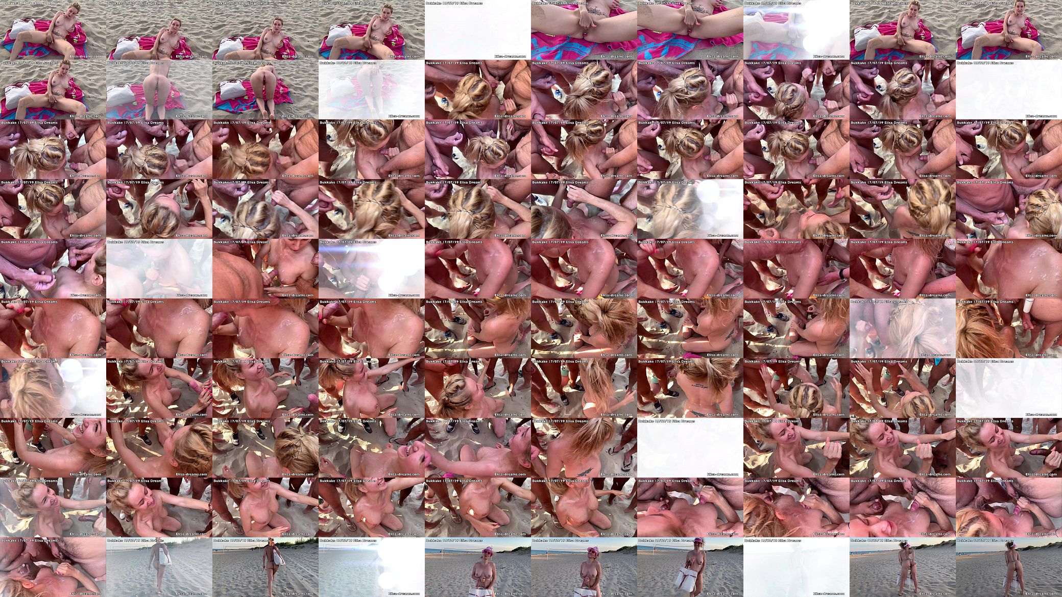 SexChallenge 2019 Masturbation and Bukkake to the beach 3 预览图