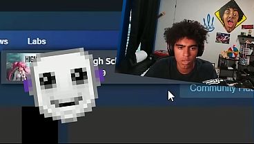 Streamer plays H1gh School Rizz Party