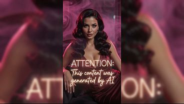 Big Black Men Gangbang x Hot Busty Woman - AI-generated