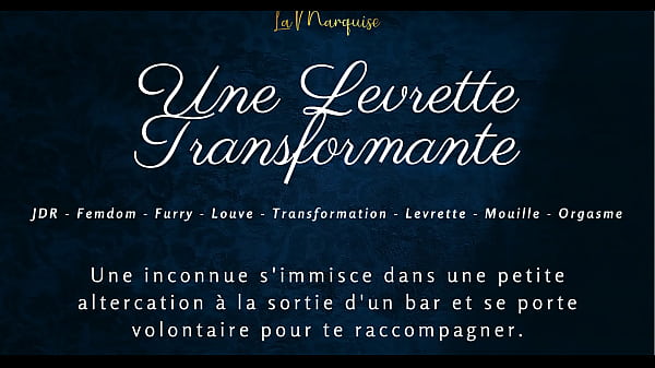 A Transforming Greyhound - French audio porn furry