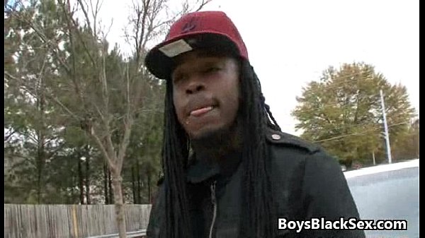 Black Muscular Gay Dude Fuck Anally White Twink Hard 04