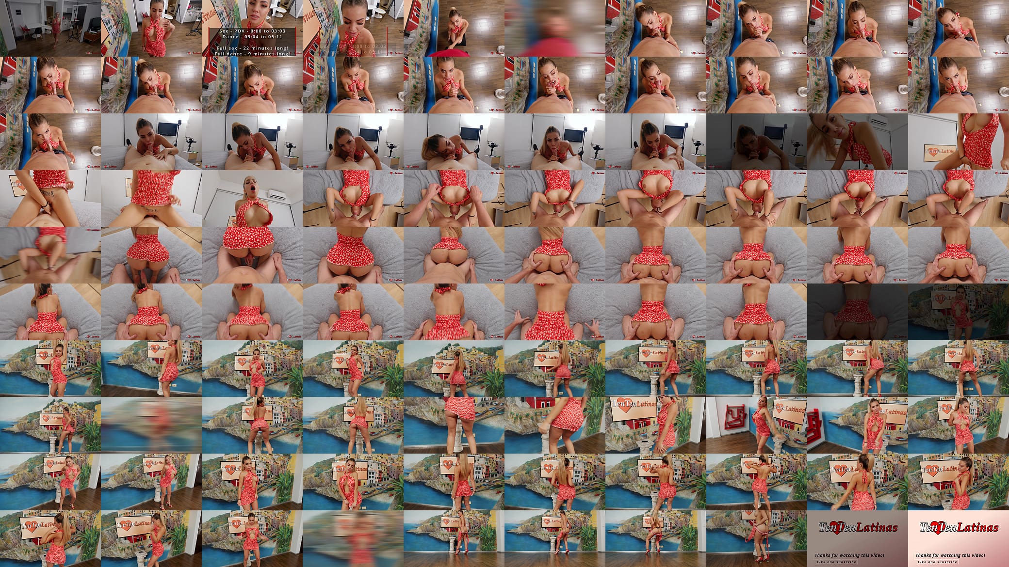 CFNM latina teen POV suck, fuck and dance 预览图