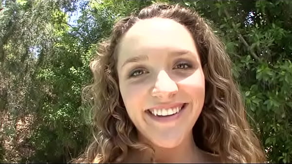 April Knight Bounces Her Big Tits Before Getting Naked And Fucking Hard