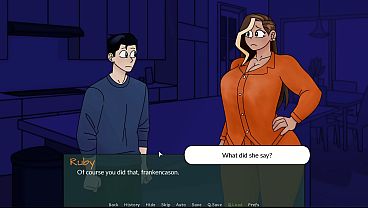 Landlady has huge tits - LockDown Dom part 9