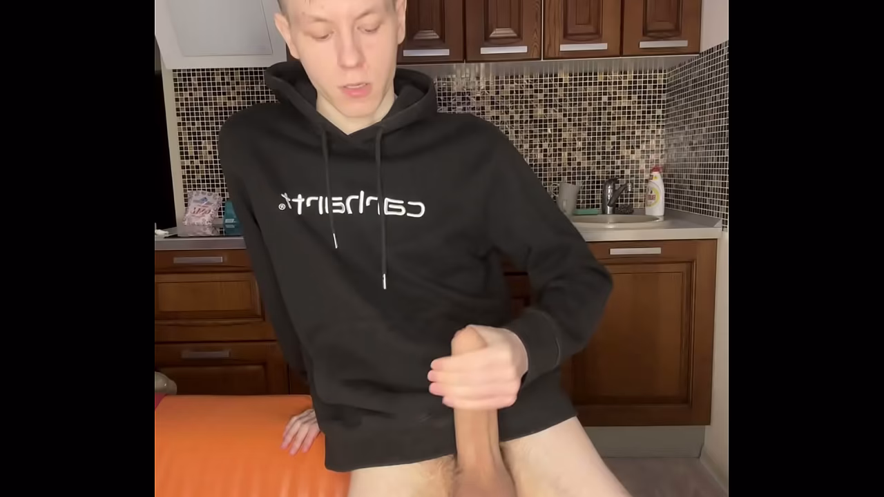 Exam Stress Made Twink Jeans Too Tight Finally Alone