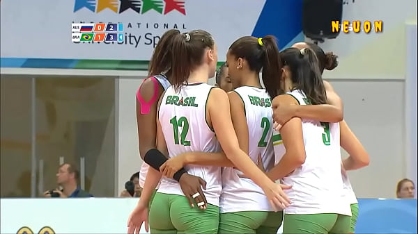 Brazilian Under-20 Women's Volleyball Hot Girls