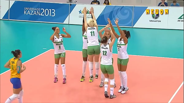 Download Video - Gostosas do V&ocirc;lei Femenino do  Brasil Sub-20