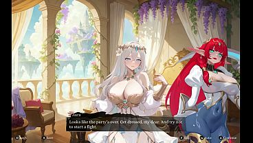 Aura 2 Lust of the Gods [ Hentai Game ] Ep.2 husband FACIAL my WIFE while I make her SQUIRT with a DILDO !