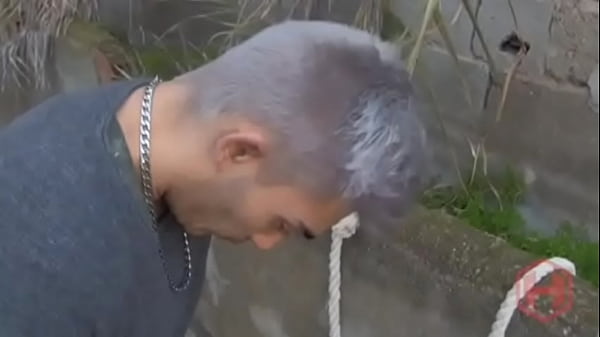 Bareback outdoor sex