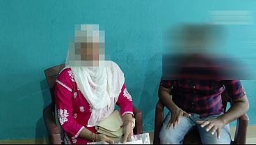 Indian Muslim girl has sex with her boss for the first time during a job interview, desi hindi audio sex