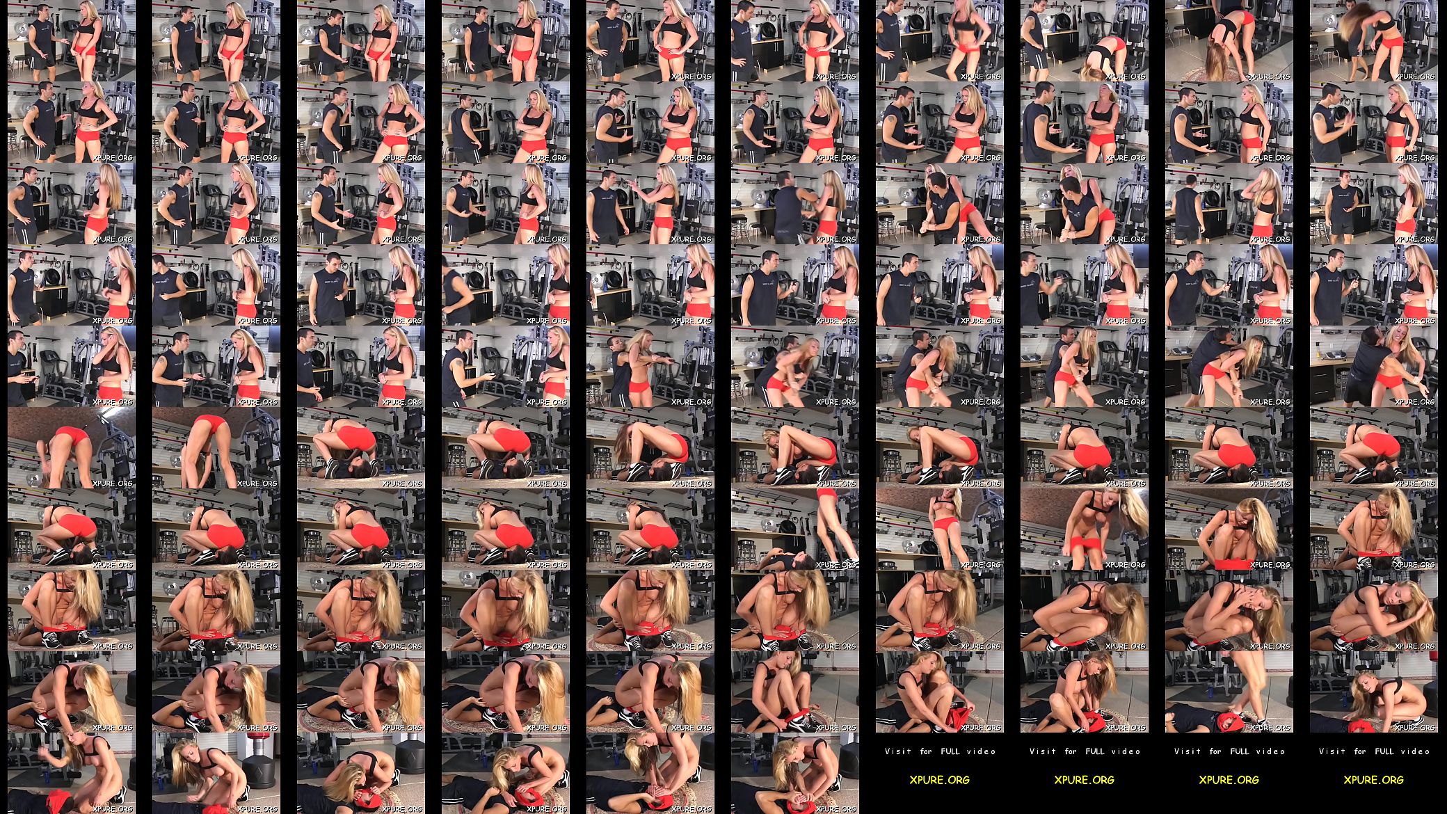 Cute hotties completely dominating a stud by sitting on his face 预览图