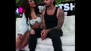 Brand New Squirting Brunnete Lumi Ray Cum Pumped