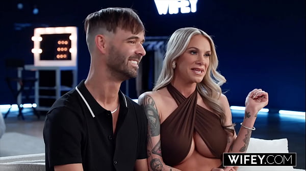 WIFEY Gorgeous Tattooed Blonde Hotwife Kaci Kennedy Rides BBC While Hubby Films